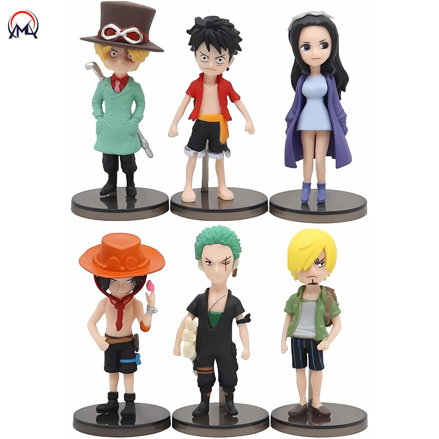 Set of 6 pocket miniatures™ | One Piece | IMEAN ANIME