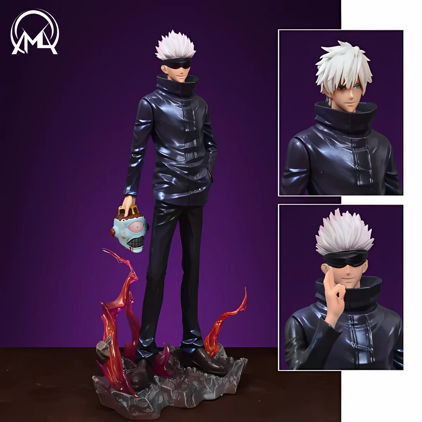 Gojo Satoru Action Figure with Interchangeable Head & Hand™ | Jujutsu Kaisen | I MEAN ANIME