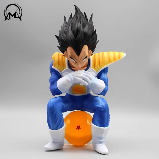 Vegeta Sitting on Dragon Ball™ | Dragon Ball | I MEAN ANIME