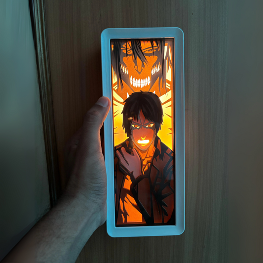 Eren Yeager Light Box™ | Attack On Titan | I MEAN ANIME