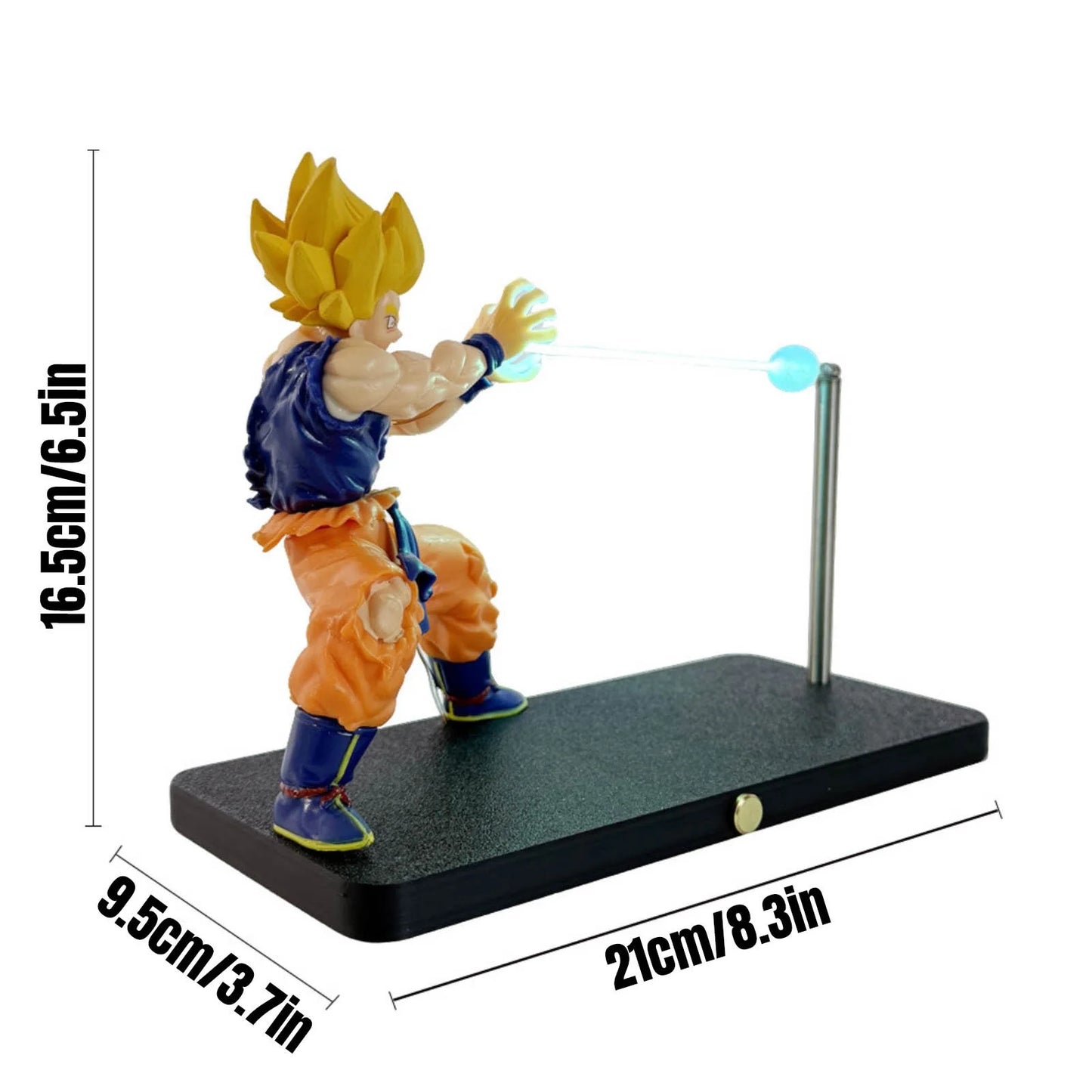 Goku Kamehameha Magnetic Touch Night Light LED Desk Lamp™ | Dragon Ball | I MEAN ANIME