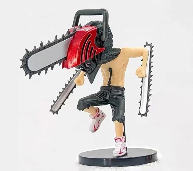 Chainsaw Man Denji &amp; Pochita Decorative Figure™ | Chainsaw Man | I MEAN ANIME