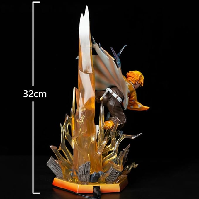 Agatsuma Zenitsu LED Head Carving Light Figure™ | Demon Slayer | I MEAN ANIME