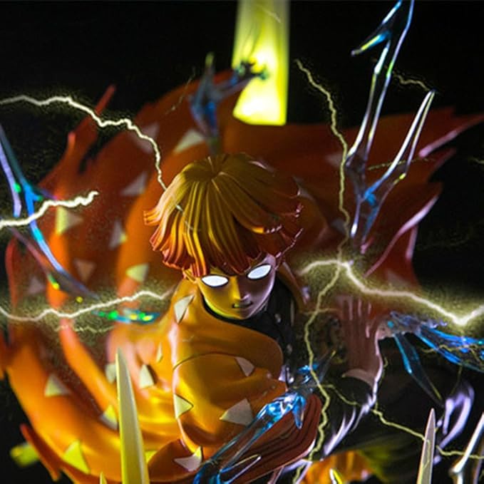 Agatsuma Zenitsu LED Head Carving Light Figure™ | Demon Slayer | I MEAN ANIME