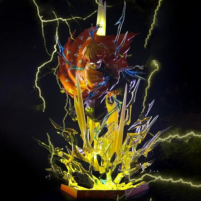 Agatsuma Zenitsu LED Head Carving Light Figure™ | Demon Slayer | I MEAN ANIME