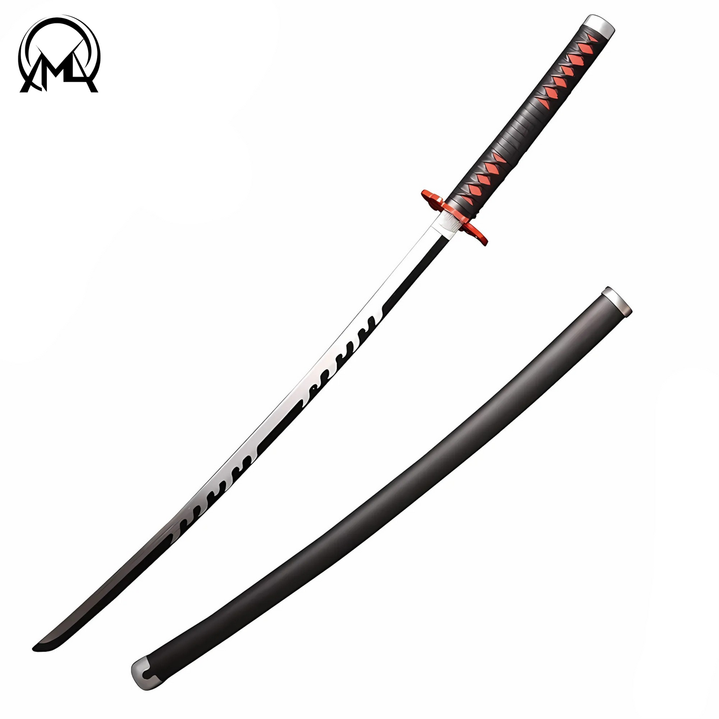 Tanjiro Kamado Wooden Fire Nichirin Sword™ | Demon Slayer | I MEAN ANIME