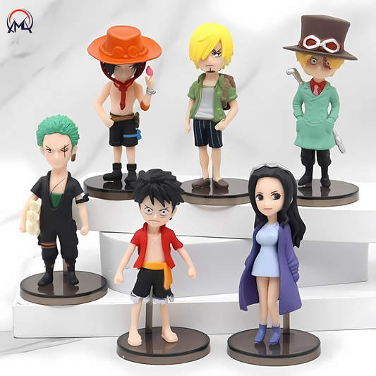 Set of 6 pocket miniatures™ | One Piece | IMEAN ANIME