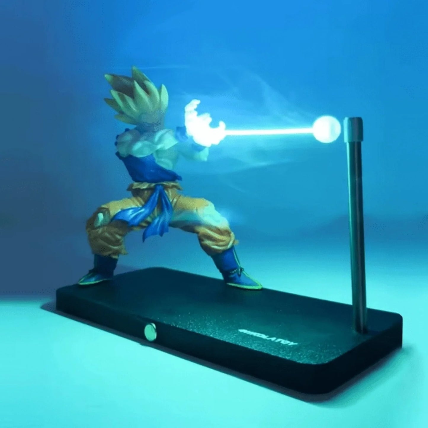 Goku Kamehameha Magnetic Touch Night Light LED Desk Lamp™ | Dragon Ball | I MEAN ANIME
