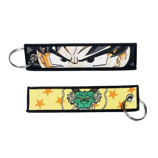 Goku Embroidery Keychain | Dragon Ball | I MEAN ANIME