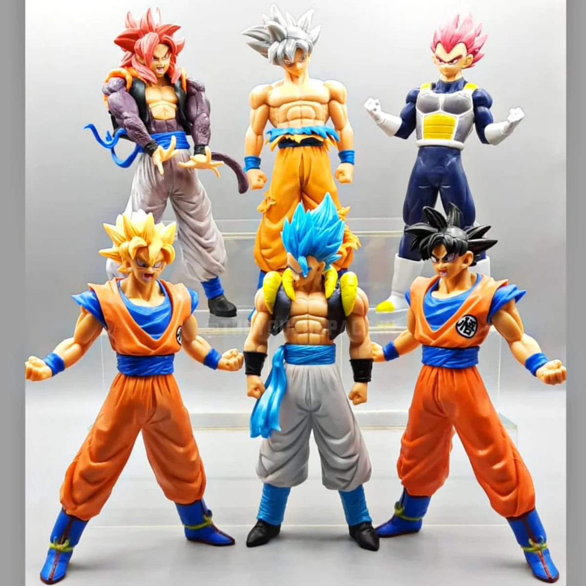 Dragon Ball Super Saiyan 6-Piece Figure Set™ | Dragon Ball | I MEAN ANIME