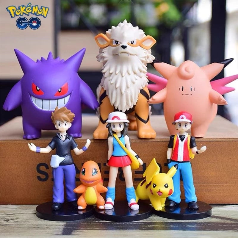 Pokémon Figure Set (7 Pcs)™ | Pokemon | I MEAN ANIME