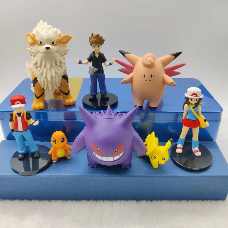 Pokémon Figure Set (7 Pcs)™ | Pokemon | I MEAN ANIME