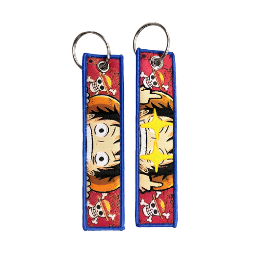 Luffy Embroidery Key-buddy™ | One Piece | I MEAN ANIME