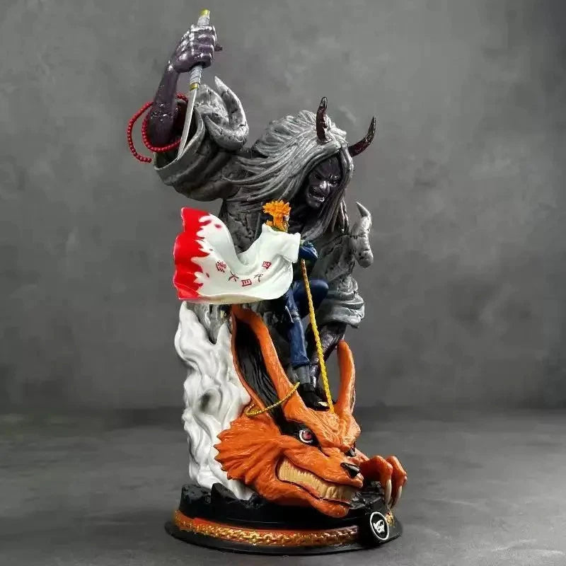 Minato Namikaze with Kurama And Shinigami Figure™ | Naruto | I MEAN ANIME